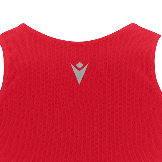 Macron Dorian hardloopshirt rood