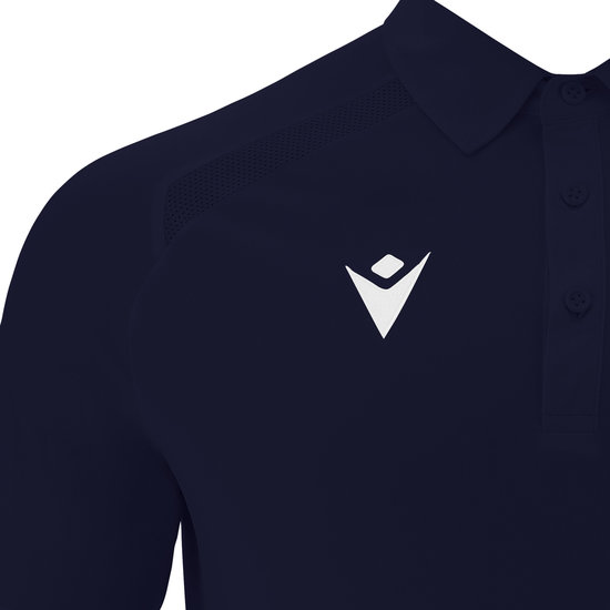 Macron Hutton Cricket Polo navy