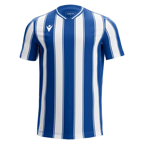 Macron Sceptrum Shirt Sportshirt Blauw Wit
