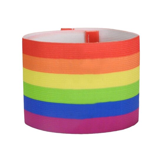 Aanvoerdersband regenboog