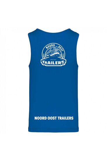 Noord Oost Trailers singlet blauw