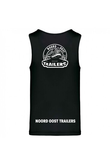 Noord Oost Trailers singlet zwart