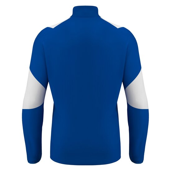 Macron Izel 1/4 Zip Top blauw wit