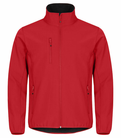 Clique Softshell Jas rood