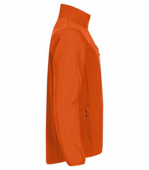 Clique Softshell Jas oranje
