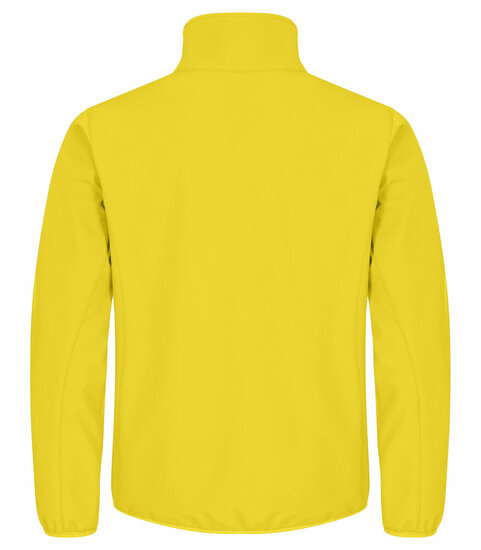 Clique Softshell Jas geel
