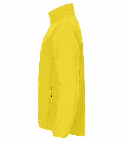 Clique Softshell Jas geel