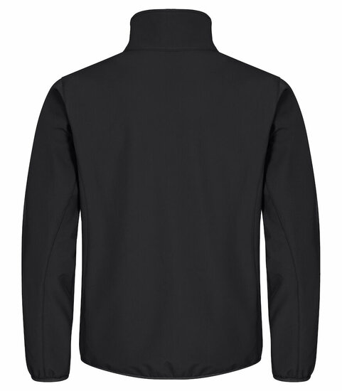 Clique Softshell Jas zwart