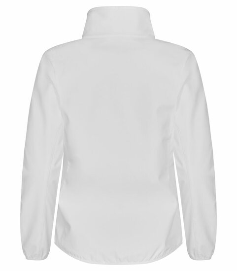 Clique Softshell Jas wit