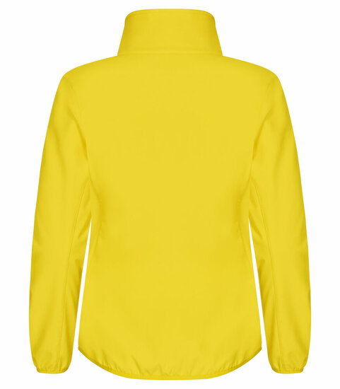 Clique Softshell Jas geel
