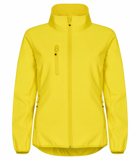 Clique Softshell Jas geel