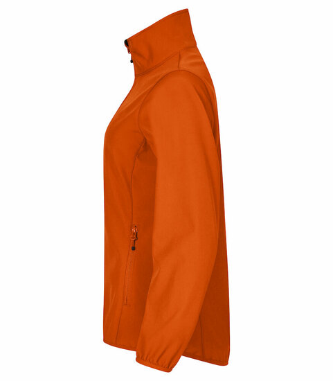 Clique Softshell Jas oranje