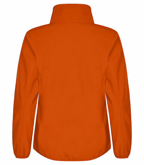 Clique Softshell Jas oranje