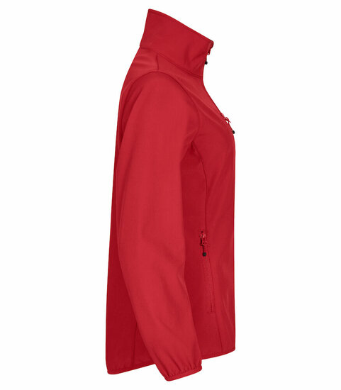 Clique Softshell Jas rood