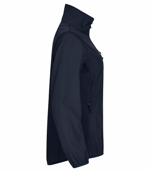 Clique Softshell Jas navy