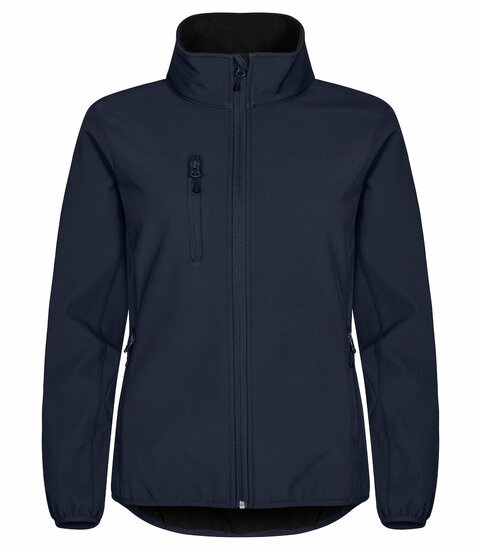 Clique Softshell Jas navy