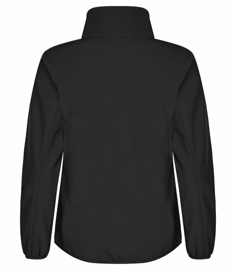 Clique Softshell Jas zwart
