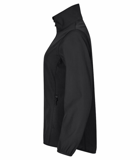 Clique Softshell Jas zwart