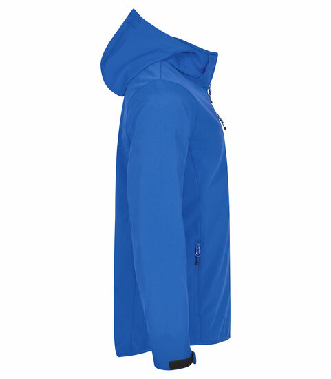 Clique Hoody Softshell Jas blauw