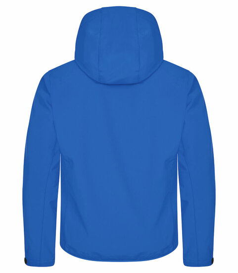 Clique Hoody Softshell Jas blauw