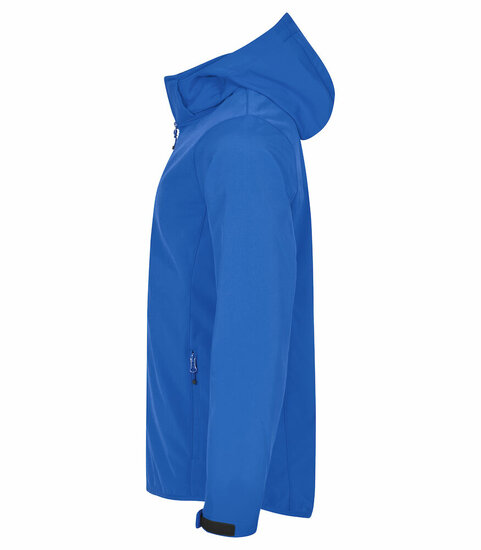 Clique Hoody Softshell Jas blauw