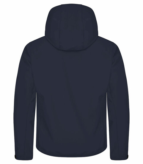 Clique Hoody Softshell Jas navy