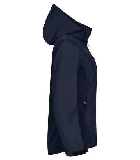 Clique Hoody Softshell Jas navy