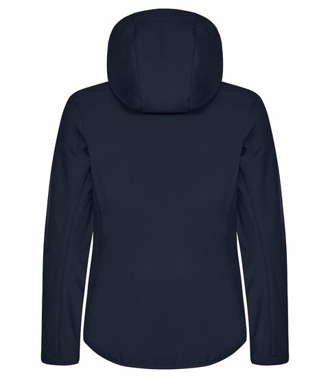 Clique Hoody Softshell Jas navy
