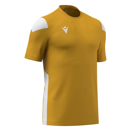 Macron Polis shirt goud