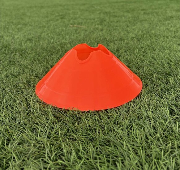Cawila hoedjes M - set 10 stuks oranje