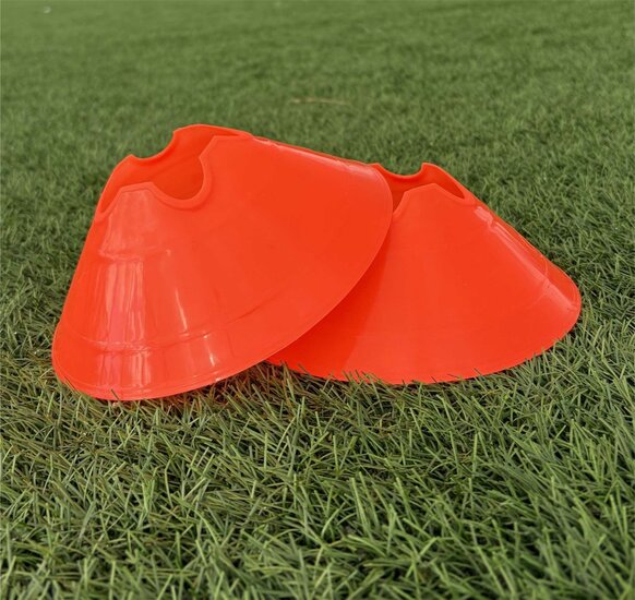 Cawila hoedjes M - set 10 stuks oranje
