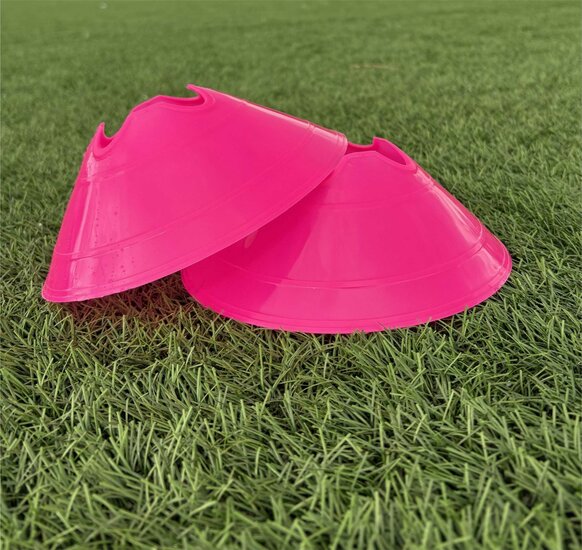Cawila hoedjes M - set 10 stuks roze