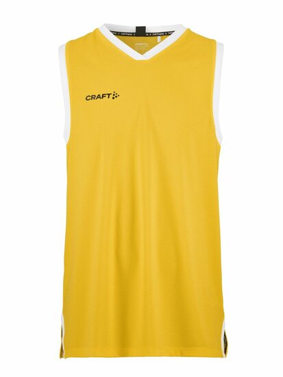 Craft Progress basketbalshirt geel