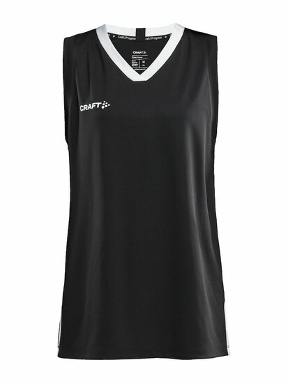 Craft Progress basketbalshirt dames zwart