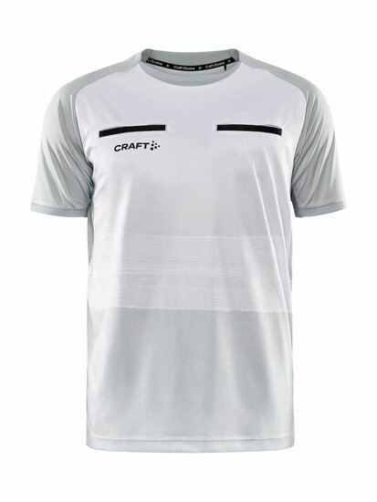 Craft scheidsrechtersshirt grijs