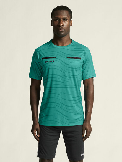 Craft scheidsrechtersshirt groen