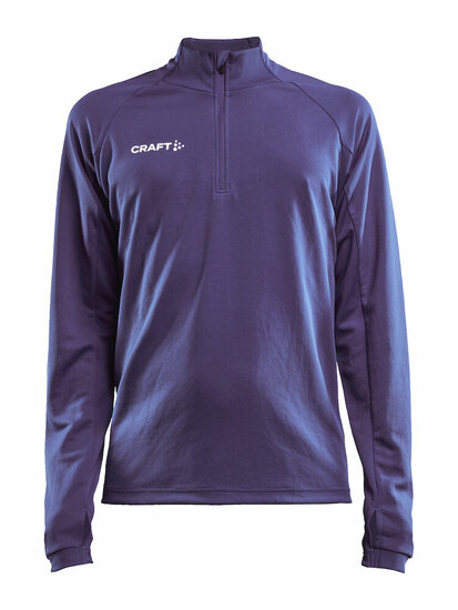 Craft Evolve Half Zip paars