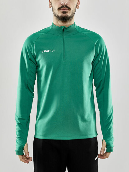 Craft Evolve Half Zip groen