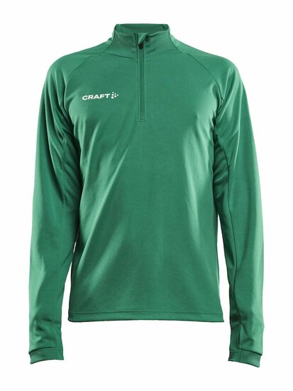 Craft Evolve Half Zip groen