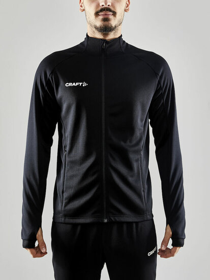 Craft Evolve Full Zip Top zwart