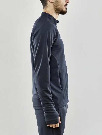 Craft Evolve Full Zip Top grijs