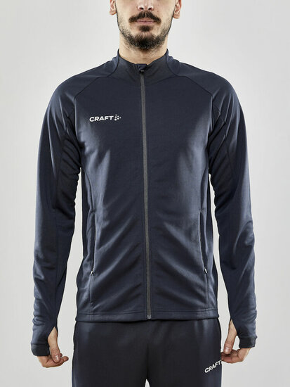 Craft Evolve Full Zip Top grijs