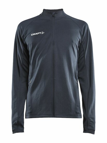 Craft Evolve Full Zip Top grijs