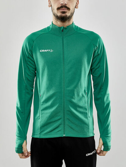 Craft Evolve Full Zip Top groen
