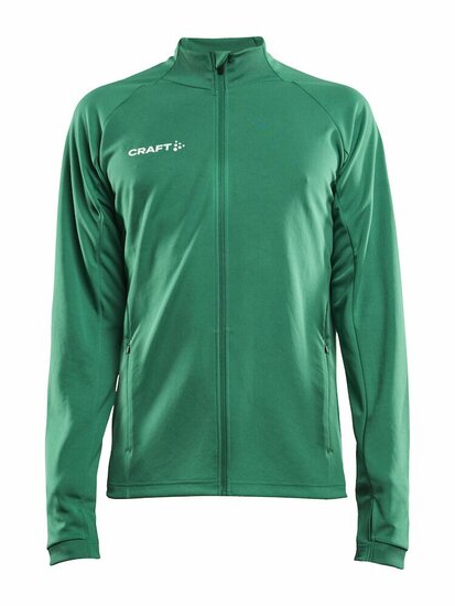 Craft Evolve Full Zip Top groen