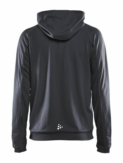 Craft Evolve hoodie full zip grijs