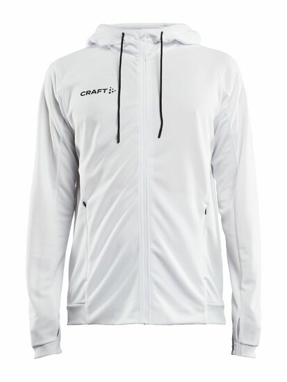 Craft Evolve hoodie full zip wit