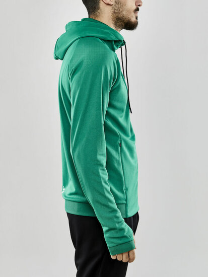Craft Evolve hoodie full zip groen