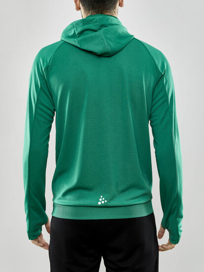 Craft Evolve hoodie full zip groen