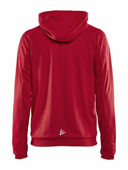 Craft Evolve hoodie full zip rood